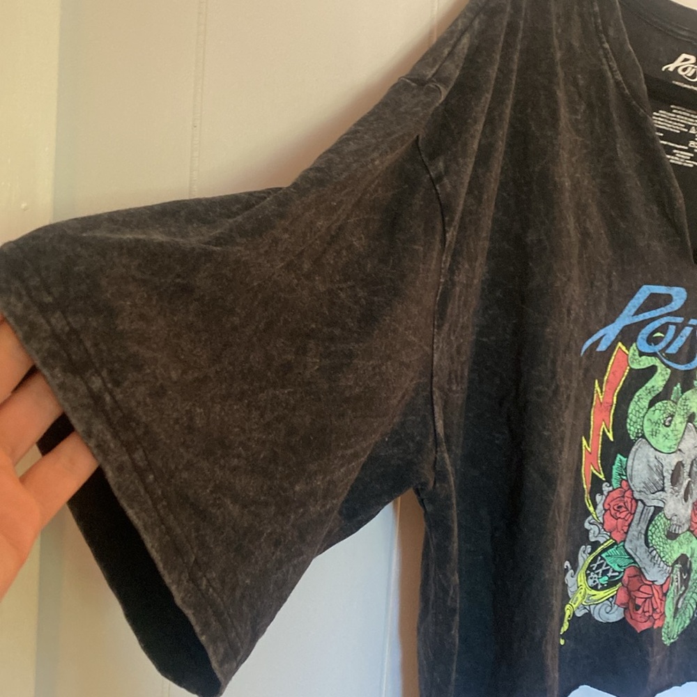 Poison Crop Top T-Shirt Size 3X - Picture 3 of 11